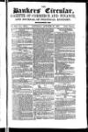 Bankers' Circular Saturday 24 October 1857 Page 1