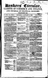 Bankers' Circular Saturday 09 January 1858 Page 1