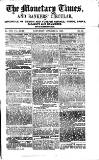 Bankers' Circular Saturday 09 October 1858 Page 1