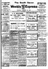 South Devon Weekly Express Thursday 25 February 1909 Page 1