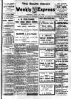 South Devon Weekly Express Thursday 22 April 1909 Page 1