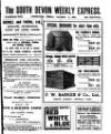 South Devon Weekly Express Friday 03 November 1916 Page 1