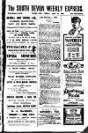 South Devon Weekly Express Friday 18 April 1919 Page 1