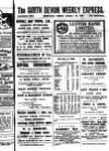 South Devon Weekly Express Friday 24 October 1919 Page 1