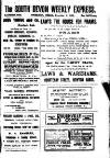 South Devon Weekly Express Friday 01 December 1922 Page 1