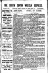 South Devon Weekly Express Friday 24 September 1926 Page 1