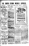 South Devon Weekly Express Friday 15 October 1926 Page 1