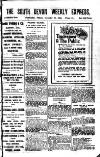 South Devon Weekly Express Friday 19 November 1926 Page 1