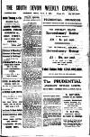 South Devon Weekly Express Friday 11 March 1927 Page 1
