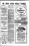 South Devon Weekly Express Friday 06 January 1928 Page 1