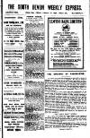 South Devon Weekly Express Friday 17 February 1928 Page 1