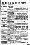 South Devon Weekly Express Friday 21 March 1930 Page 1