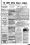 South Devon Weekly Express Friday 28 March 1930 Page 1