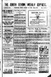 South Devon Weekly Express Friday 12 February 1932 Page 1