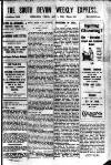 South Devon Weekly Express Friday 01 April 1932 Page 1