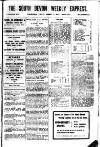 South Devon Weekly Express Friday 05 August 1932 Page 1