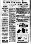 South Devon Weekly Express Friday 28 June 1935 Page 1