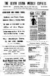 South Devon Weekly Express Friday 26 March 1954 Page 1