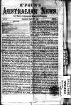 McPhun's Australian News Saturday 01 January 1853 Page 1