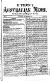 McPhun's Australian News Thursday 01 September 1853 Page 1