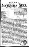 McPhun's Australian News Wednesday 01 March 1854 Page 1