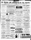 Redcar and Saltburn-by-the-Sea Gazette Saturday 08 December 1900 Page 1