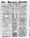 Sheerness Guardian and East Kent Advertiser Saturday 04 January 1890 Page 1