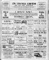 Sheerness Guardian and East Kent Advertiser Saturday 29 October 1921 Page 1