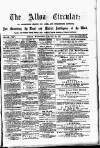 Alloa Circular Wednesday 30 April 1879 Page 1