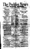 Peebles News Saturday 22 January 1898 Page 1