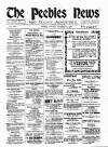 Peebles News Saturday 22 December 1917 Page 1