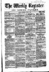 Weekly Register and Catholic Standard Saturday 02 August 1856 Page 1