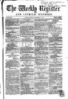 Weekly Register and Catholic Standard Saturday 27 December 1856 Page 1
