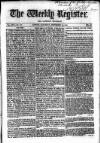 Weekly Register and Catholic Standard Saturday 26 September 1857 Page 1