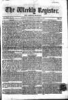 Weekly Register and Catholic Standard Saturday 09 January 1858 Page 1