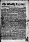 Weekly Register and Catholic Standard Saturday 14 January 1860 Page 1