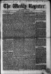 Weekly Register and Catholic Standard Saturday 29 November 1862 Page 1