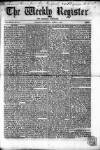 Weekly Register and Catholic Standard Saturday 04 April 1863 Page 1