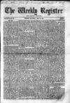 Weekly Register and Catholic Standard Saturday 30 May 1863 Page 1