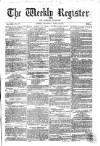 Weekly Register and Catholic Standard Saturday 22 April 1865 Page 1