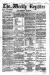 Weekly Register and Catholic Standard Saturday 19 December 1868 Page 1