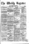 Weekly Register and Catholic Standard Saturday 08 January 1870 Page 1