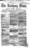 Railway News Saturday 22 July 1865 Page 1