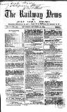 Railway News Saturday 28 October 1865 Page 1