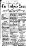 Railway News Saturday 21 April 1866 Page 1