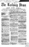 Railway News Saturday 28 April 1866 Page 1