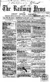 Railway News Saturday 19 January 1867 Page 1