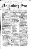 Railway News Saturday 21 November 1868 Page 1