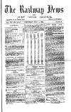 Railway News Saturday 04 October 1873 Page 1