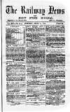 Railway News Saturday 29 April 1876 Page 1